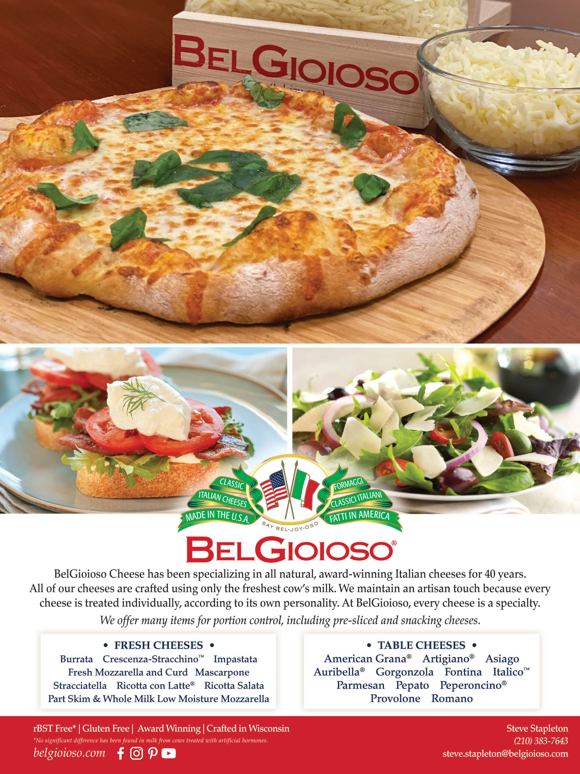BelGioioso Cheese Inc. Ad